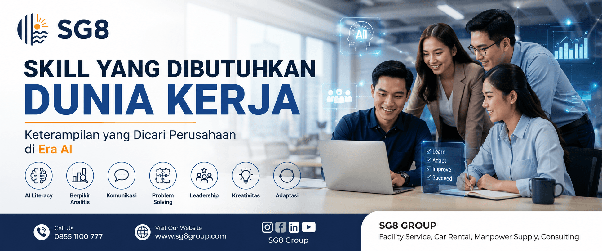 Skill yang Dibutuhkan Dunia Kerja: Keterampilan yang Dicari Perusahaan di Era AI